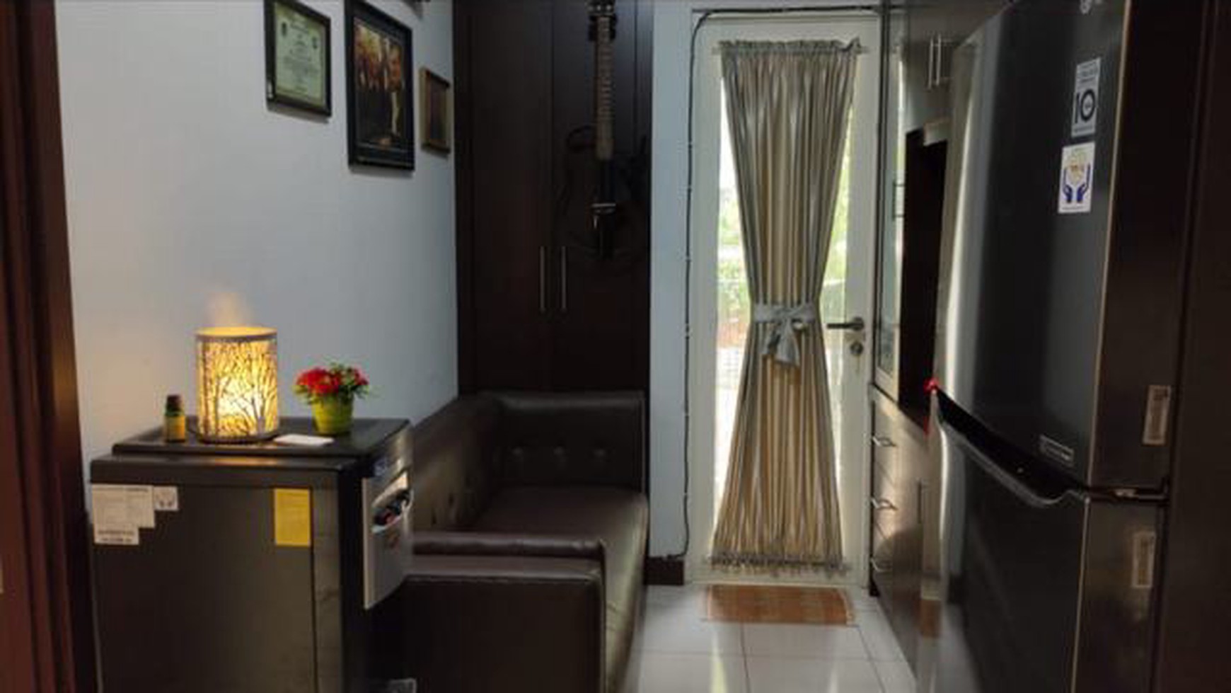 Dijual Apartemen Scientia Furnished, Type 1 BR, murah, strategis, nyaman, siap huni