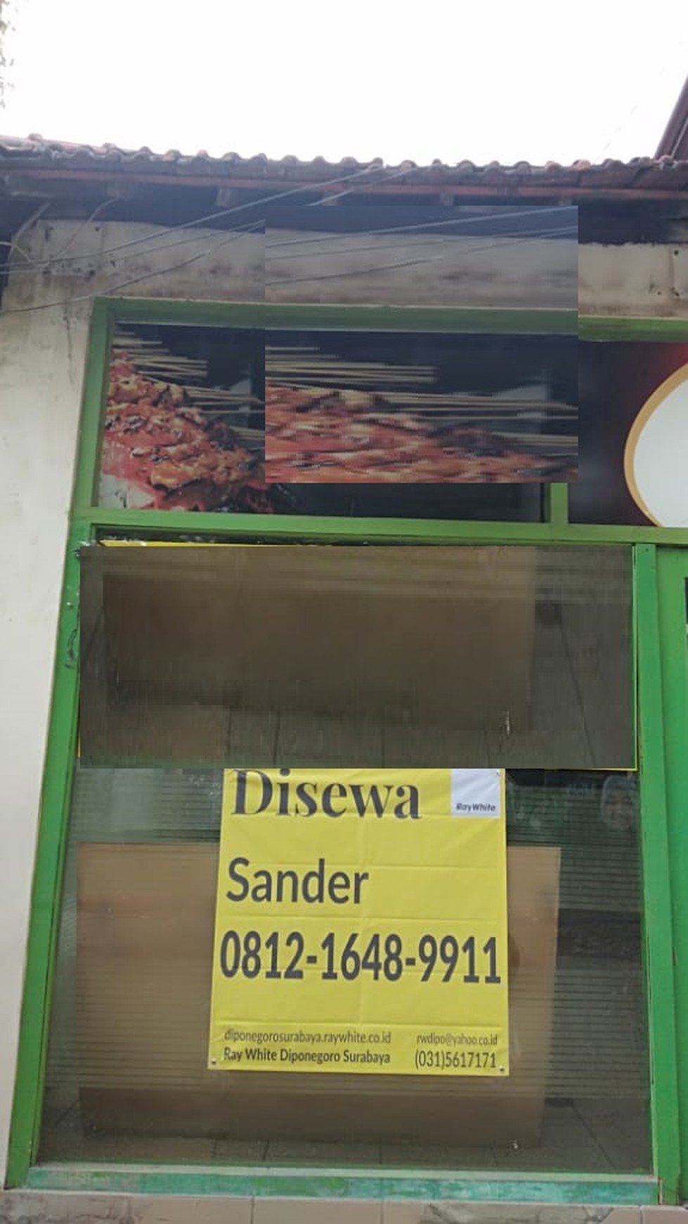 Rumah usaha nol jalan raya kupang indah