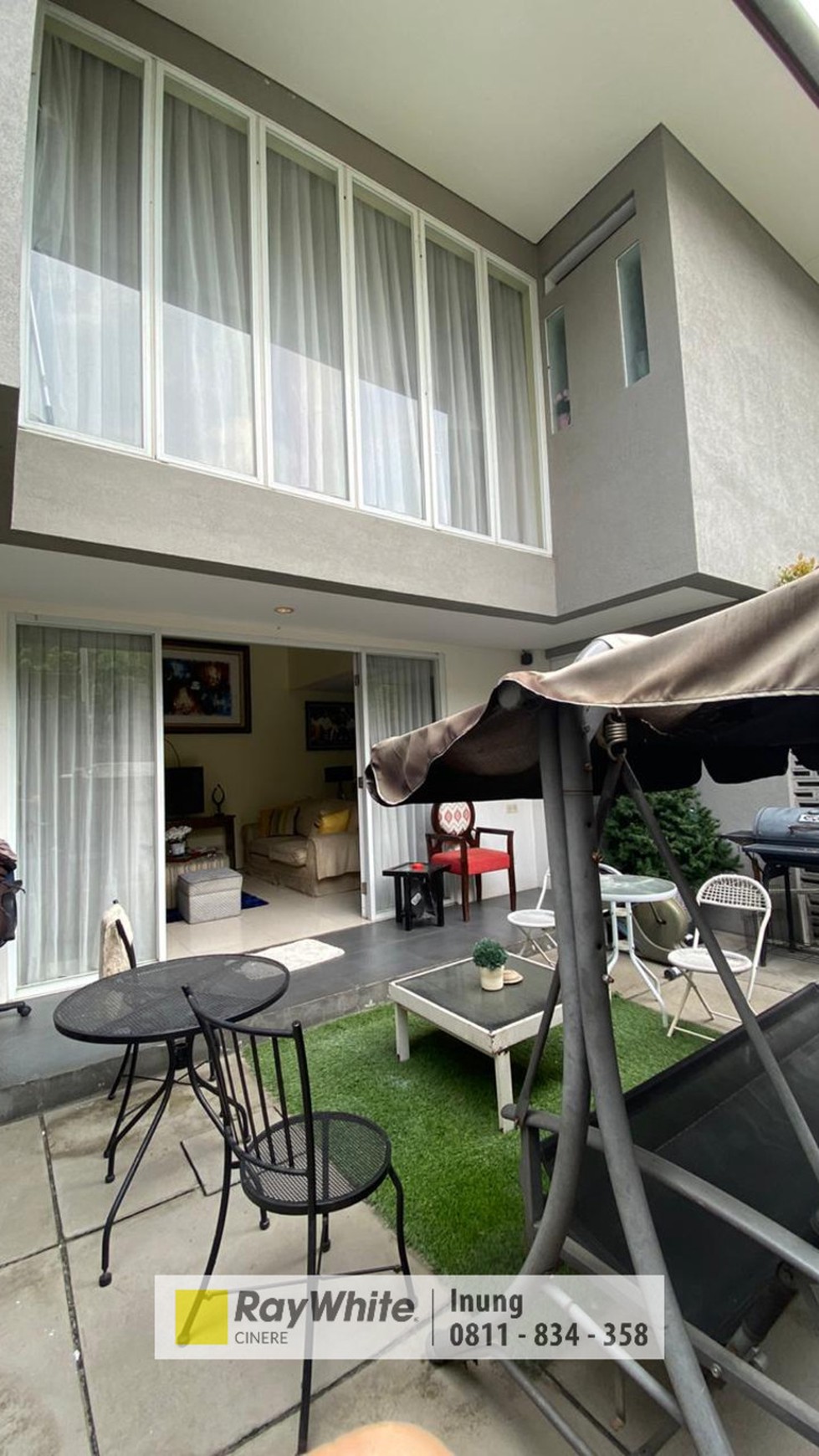Rumah Asri di Veteran Deplu Town House