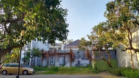 Rumah Hitung Tanah (pondasi saja) di Royal Residence !!!, Row Jalan Depan Lebar + Paving, Pojokan, Lingkungan Elite