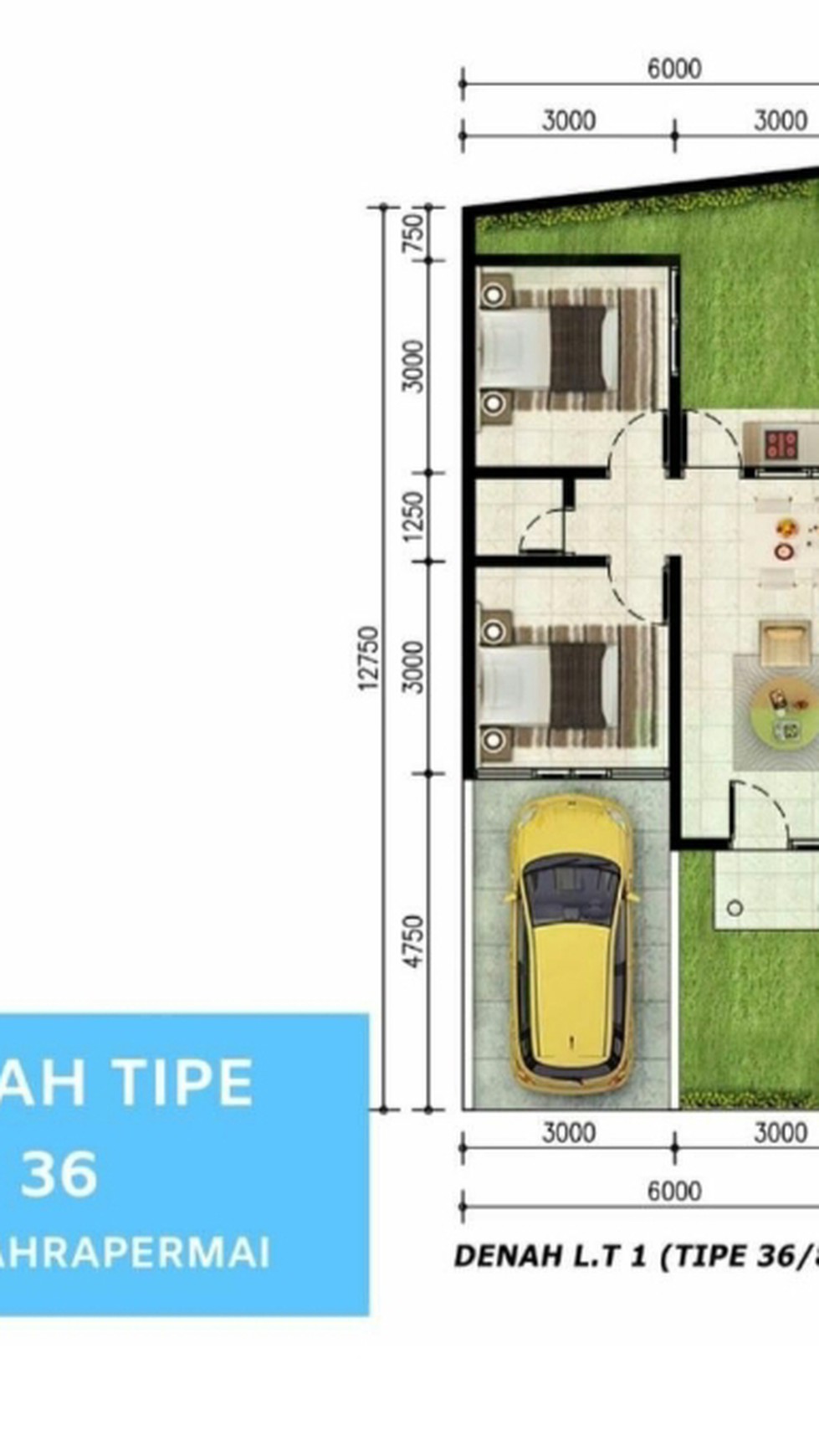 RUMAH MINIMALIS SIAP HUNI DI JL TOGLENGAN, SENDANG ARUM, SLEMAN