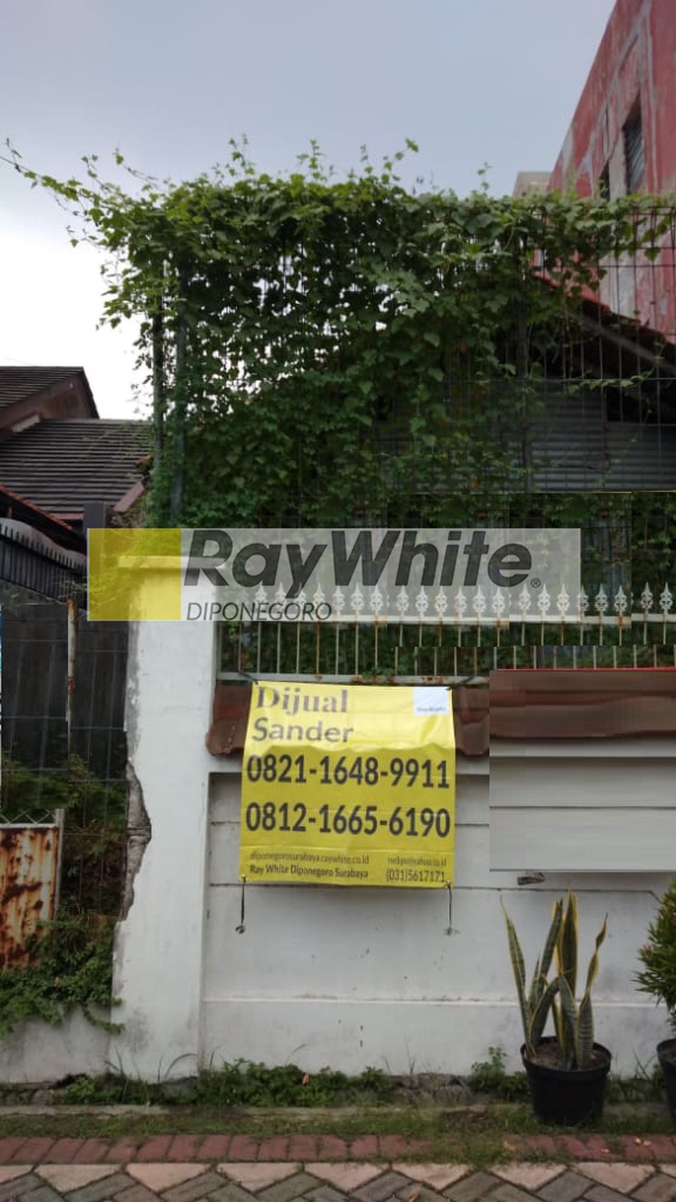 Tanah jalan Pradah Permai Surabaya