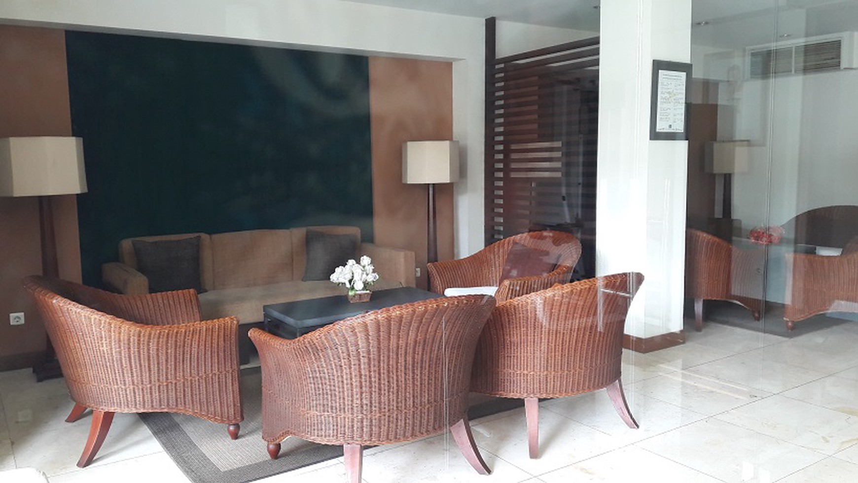 Apartemen di Daksa Residence, Kebayoran Baru, Dekat dengan SCBD, Siap Huni, Furnished