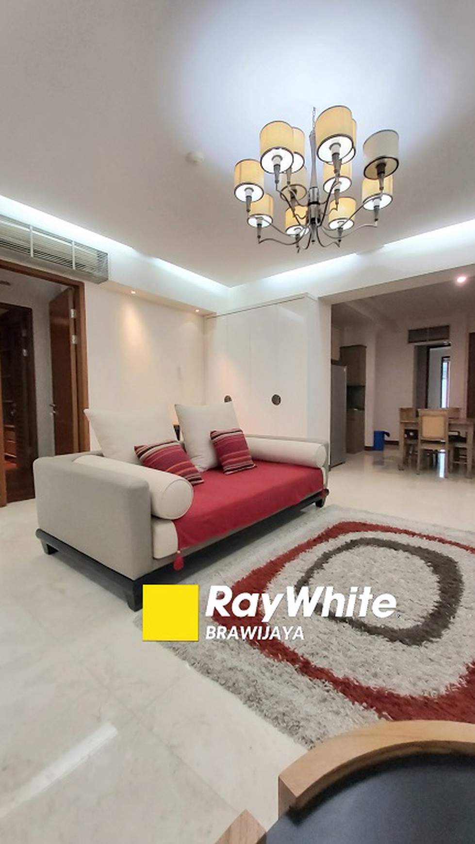 Apartemen di Daksa Residence, Kebayoran Baru, 2+1 BR, Full Furnished, Luas 149 m2