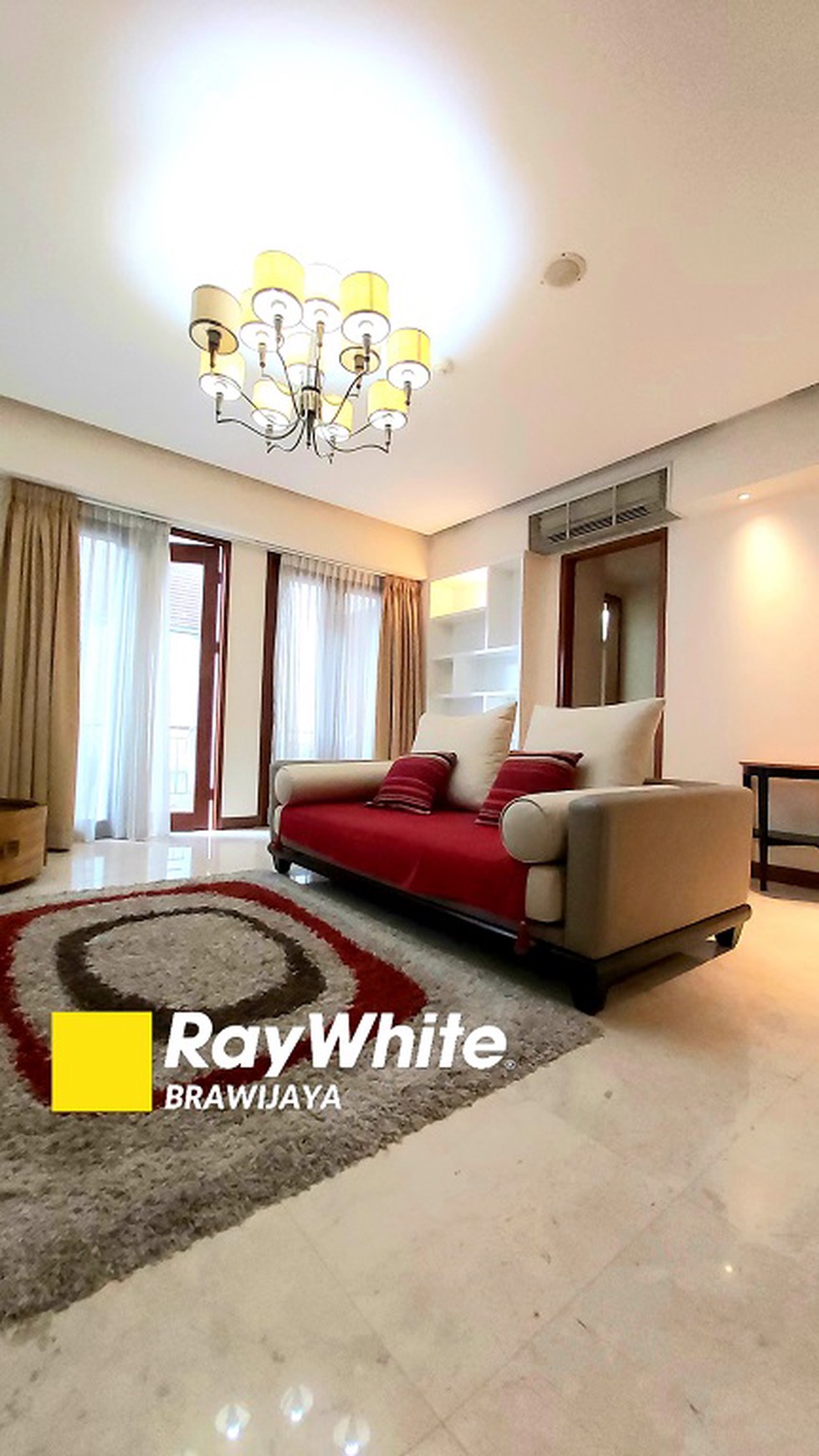 Apartemen di Daksa Residence, Kebayoran Baru, 2+1 BR, Full Furnished, Luas 149 m2