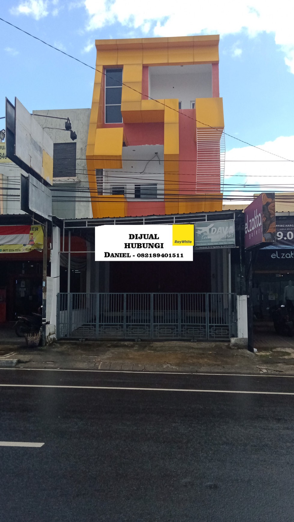 RUKO COCOK UNTUK USAHA/KANTOR, DI JL SIMANJUNTAK, JOGJA