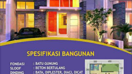 PERUMAHAN CLUSTER MINI, DI KEMBANG PUTIHAN BANGUNJWIO