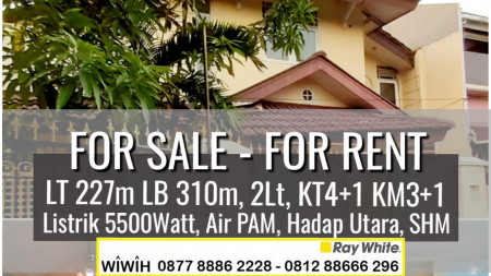 Rumah Komersial di Sektor IX Bintaro Jaya, Luas 227m Harga 250 Jt/Thn nego sampai DEAL