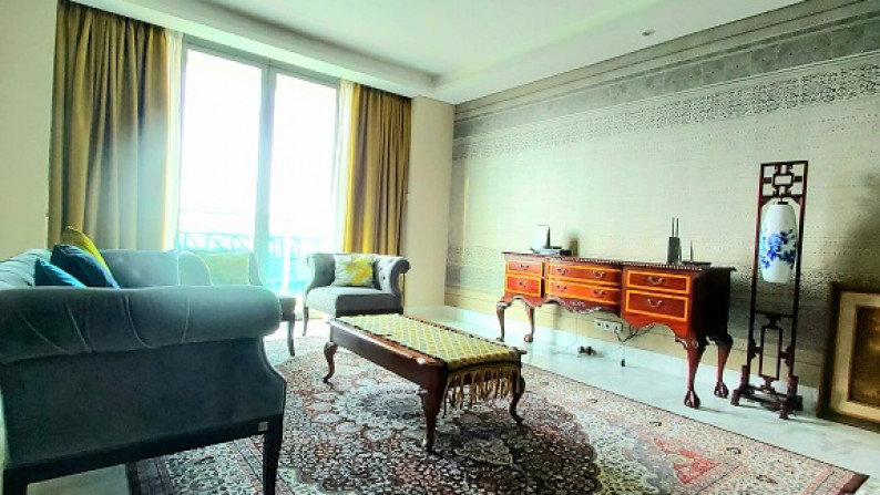 Apartemen di Senayan City Residence, Jakarta Selatan, Tower B, Senayan Golf View, Middle Floor, 3 BR