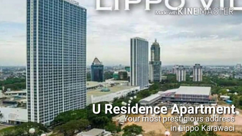 Disewa Apartemen U-Residence Lippo Karawaci, Tower 2, Type Studio, Strategis, siap huni