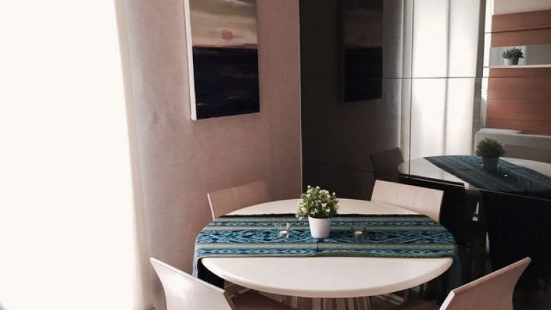 disewa apartemen di kuningan place jakarta, furnished, type 1 BR, siap huni, tinngal bawa koper