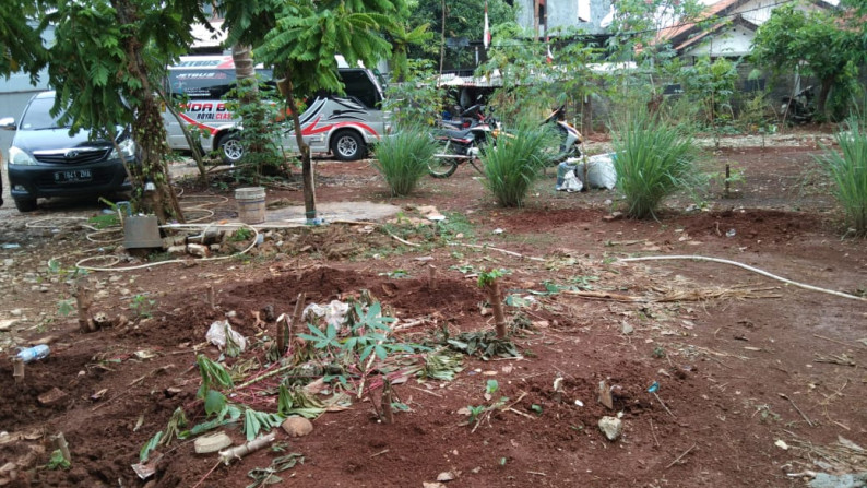 Tanah Lokasi Sangat Bagus Dekat Toll Desari Siap Bangun di Andara