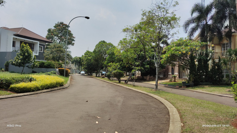 Kavling Virginia Lagoon BSD, ROW Jalan besar