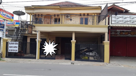 rumah badan pinggir jalan besar Jalan Benda Raya Pamulang