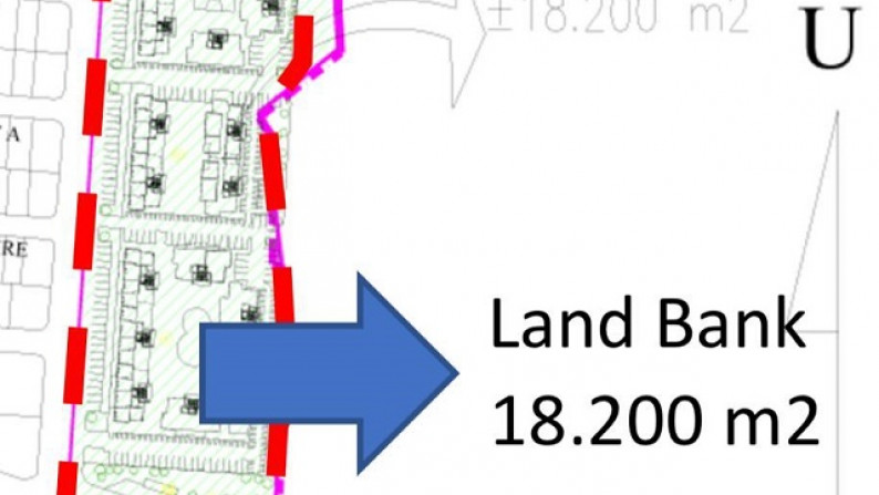 Kavling Perumahan Taman Modern Peruntukan Zona Kuning di Belakang Lulu Supermarket Cakung