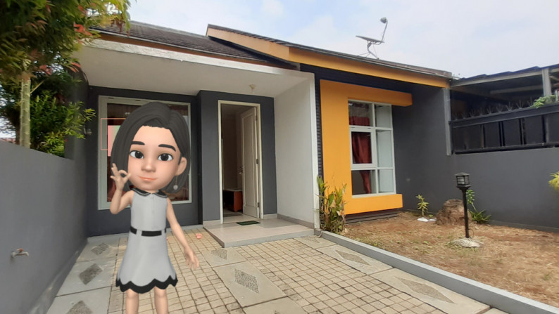 Rumah Minimalis Luas 91m Harga 750 Juta nego di Serua, dekat Kawasan Bintaro