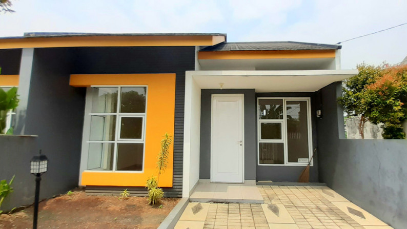 Rumah Minimalis Luas 91m Harga 750 Juta nego di Serua, dekat Kawasan Bintaro