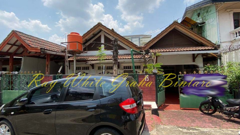 Rumah dijual di Jl Kerinci, Kebayoran Baru