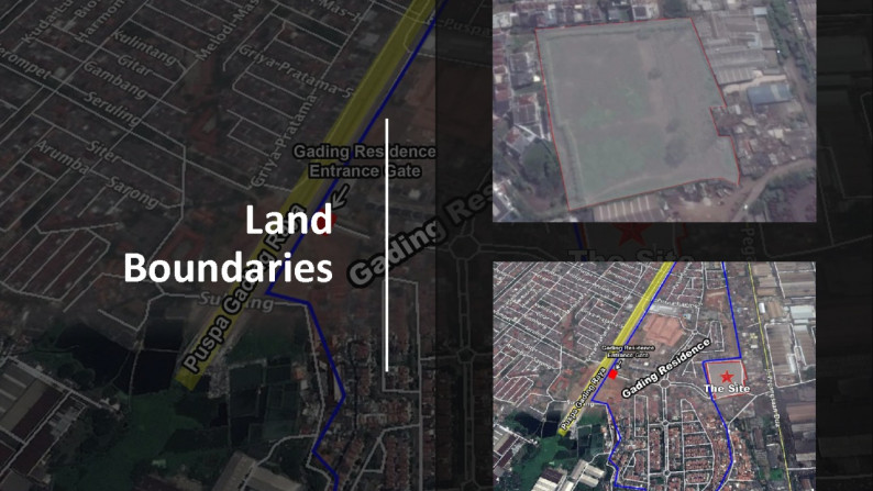 Kavling Tanah di Kelapa Gading luas 20,815m2 dijual cocok untuk perumahan