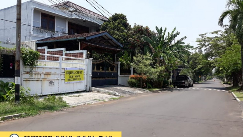 Dijual rumah hitung tanah di Bukit Cinere Indah.