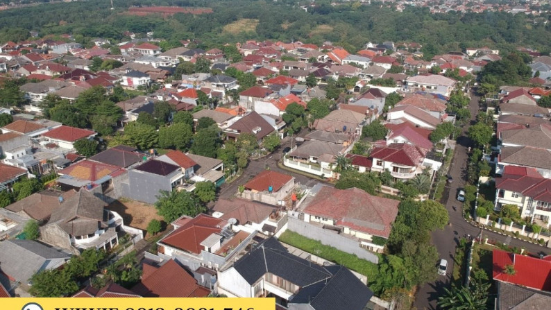 Dijual rumah hitung tanah di Bukit Cinere Indah.