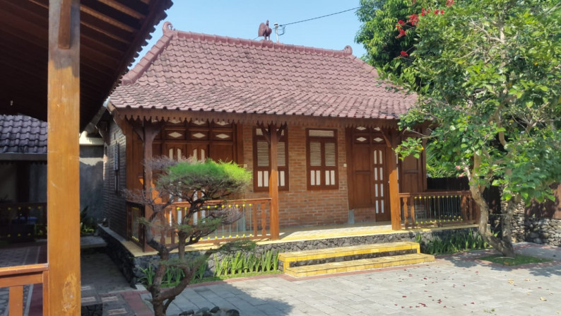 GUEST HOUSE DENGAN DESAIN RUMAH JOGLO, DI NANGGULAN, MAGUWOHARJO