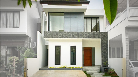 Rumah Bagus Desain Modern di Emerald Residence Bintaro Sektor 9