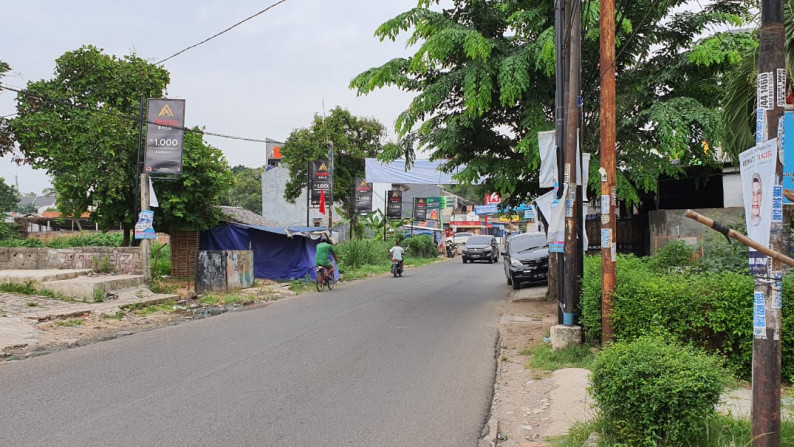 Rumah Pinggir Jalan Raya, Cocok Untuk Komersil dan Strategis @Pondok Pucung Indah