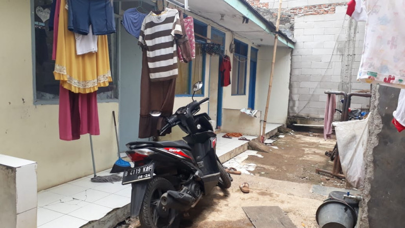 Kontrakan Bekasi Dijual untuk investasi di rawamulya I Hartono
