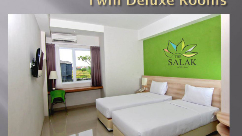 Hotel Bintang 3, 79 Kamar The Salak, Denpasar, Luas 1744