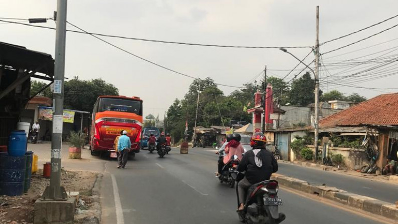 Kav dijual harga bagus pinggir jalan,cocok buat usaha