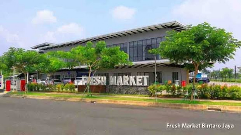 Ruko Brand New di Fresh Market Sektor IX Bintaro Jaya, Luas Tanah 50 m, 2 Lantai Harga 125 Jt/Thn Nego