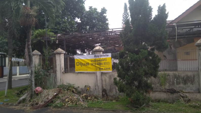 Kavling Hook dekat jalan utama di Griya Loka