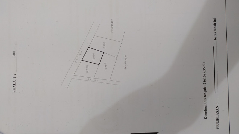 RUMAH DAN TANAH PEKARANGAN, 400AN METER DARI JALAN WATES GREEN KUANTAN REWULU
