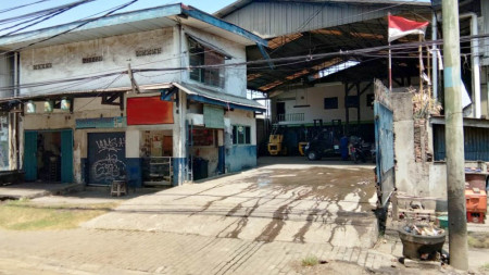 [ Ruang Usaha \"Bengkel\" Jl Cilincing Raya, Luas 426m2 ]