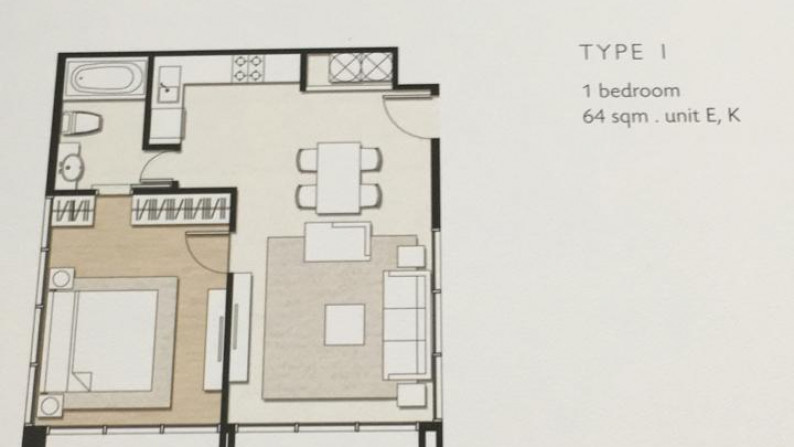 Sewa Apartemen Izzara TB Simatupang Full furnish