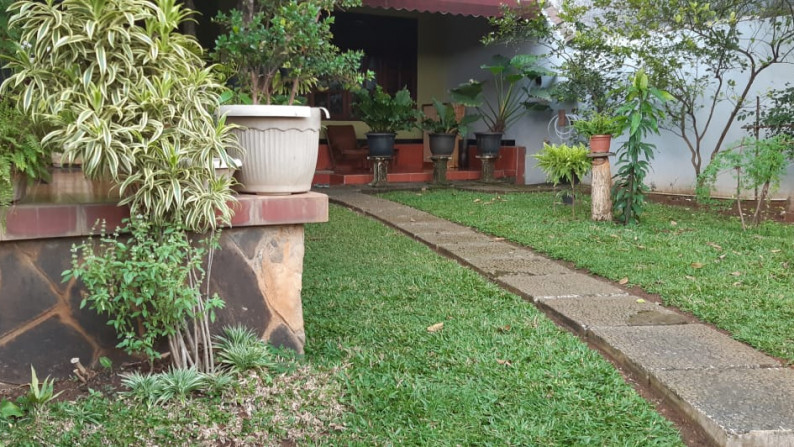 Rumah Dengan Halaman Besar dan Dibawah Harga Pasar @Pondok Cabe, Pamulang