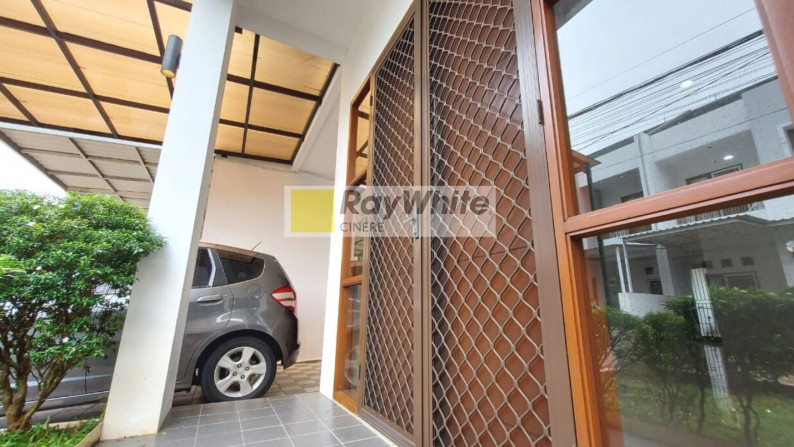 Rumah asri dalam town house di Kebagusan