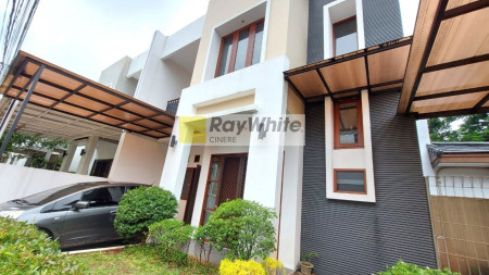 Rumah asri dalam town house di Kebagusan