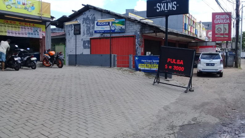 dijual Tanah luas lokasi strategis dipinggir jalan Raya di Ciledug