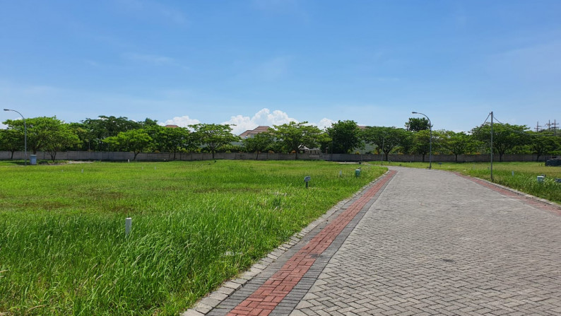 Jual Tanah 12 x 20 meter, Siap Bangun, Row Jalan Depan Lebar, Lingkungan Elite - TAN -