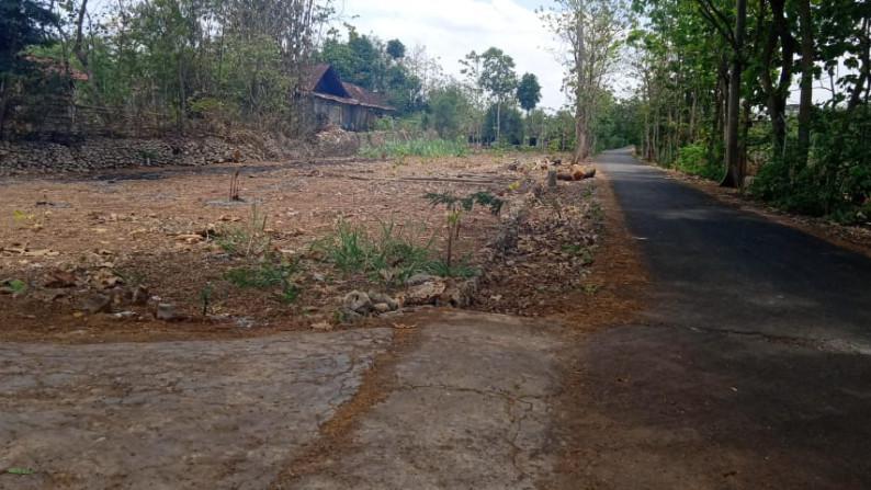 TANAH SELUAS 1249 METER PERSEGI DI SEMANU, GUNUNG KIDUL