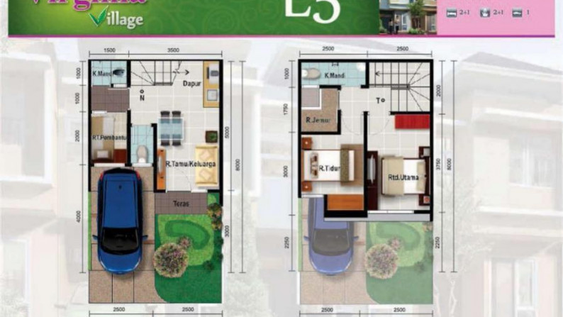 Rumah Minimalis, Siap Huni, dan Hunian Nyaman @Cluster Virginia Village, Gading Serpong