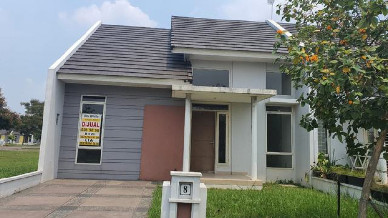 dijual rumah di suvarna jati indira type ixora, harga nego, strategis, siap huni.