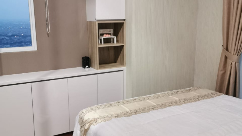 Aparteme Siap Huni, Luas (Digabung Type 2 BR dan Studio) dan Strategis @Apartemen Puri Orchard, Cengkareng