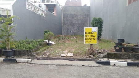 JUAL Kav Matang siap bangun dengan infrastruktur sudah memadai.