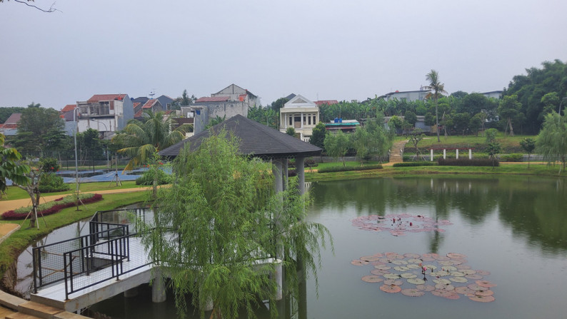 Hunian Sehat, Berkualitas, Bebas Sumpek  Bernuansa Villa dengan View Danau @ Jagakarsa, Jakarta Selatan