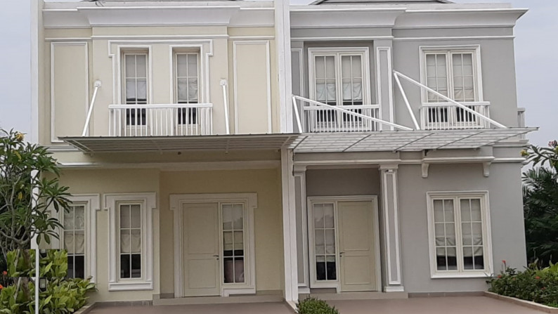 Rumah Baru,Dalam cluster di Serpong Tangerang