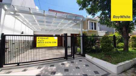 Dijual Rumah 2 lt Strategis Bebas Banjir di Rungkut Asri, Surabaya