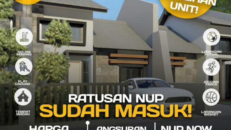 Dijual Rumah 390 Juta an di ALANA REGENCY CEMANDI TAHAP 3, Sidoarjo